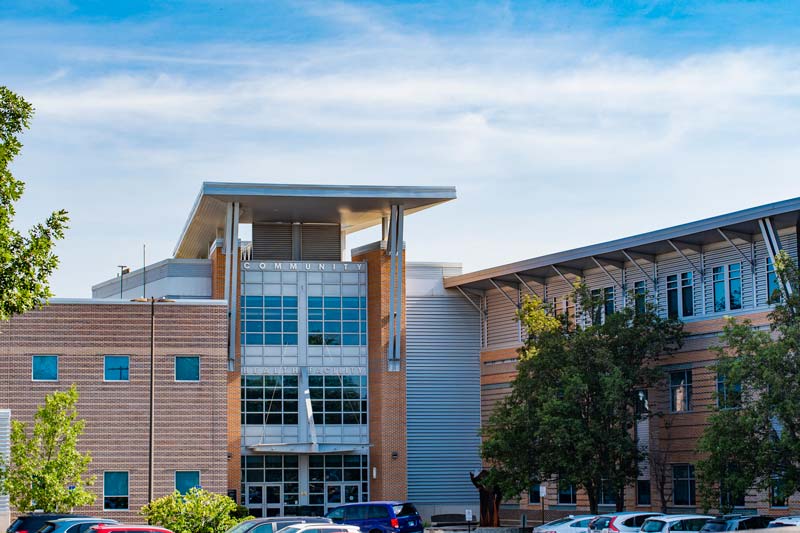 The Community Health Facility houses VNA on the third floor.