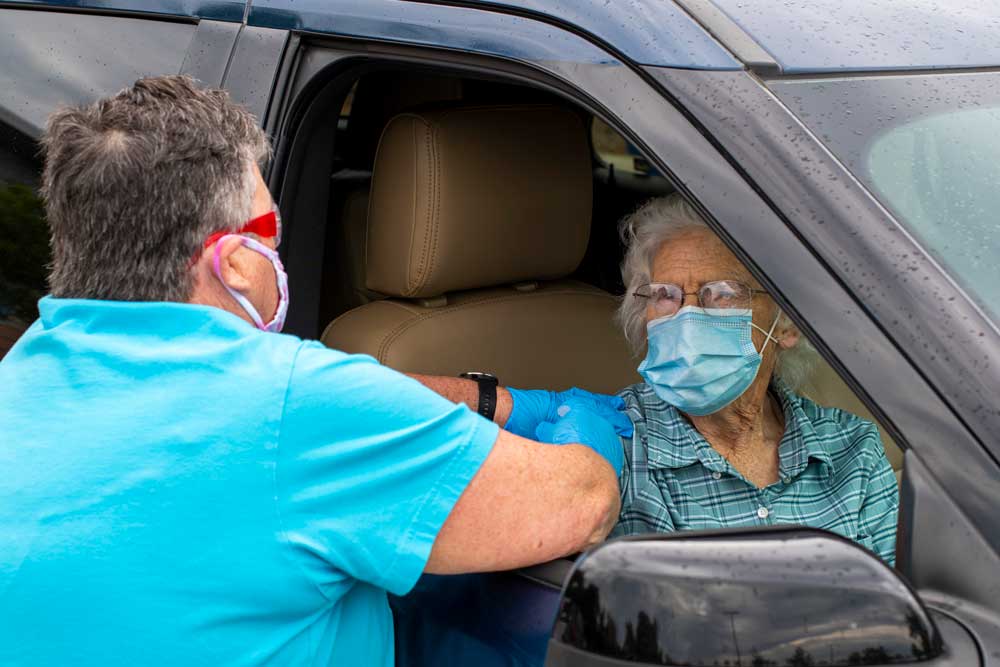 Drive Through Flu Shot 16 Debbie