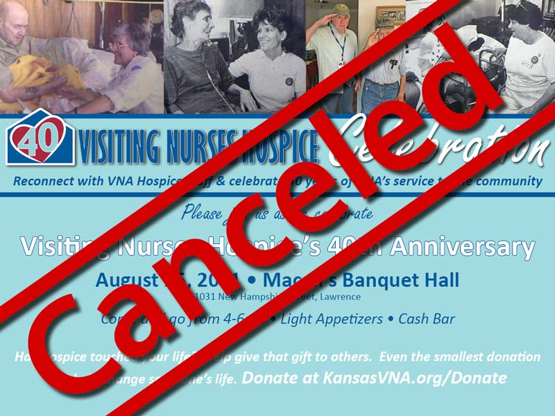 VNA Hospice 40th Anniversary graphic for web